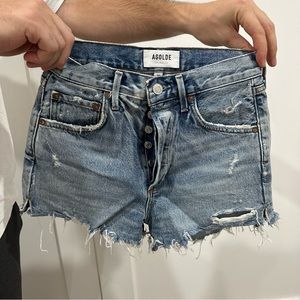 AGOLDE JEAN SHORTS